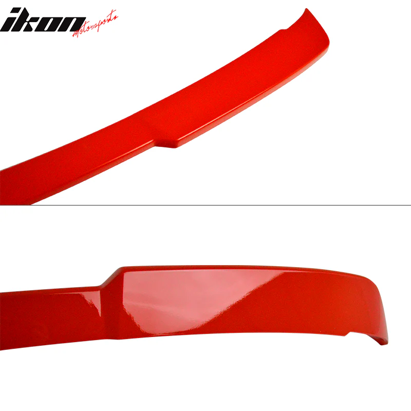 Fit 15-23 Ford Mustang Coupe Rear Spoiler Wing #CY-Competition Orange - Image 8