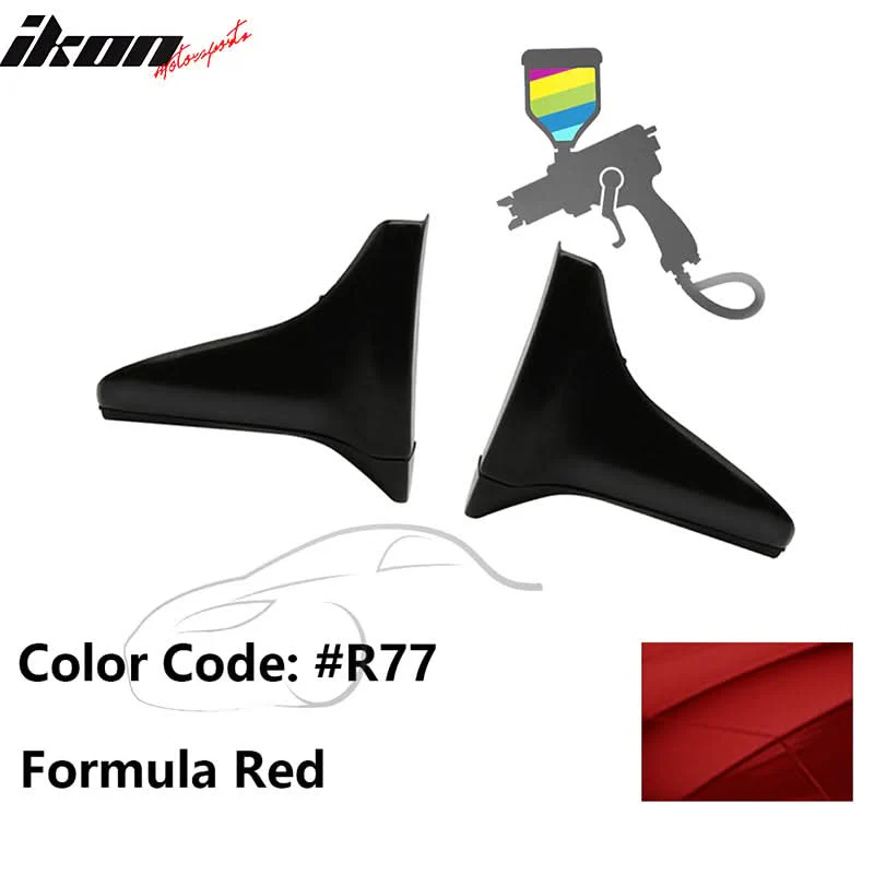 Fits 00-09 Honda S2000 OE Style PU Side Skirt Guard Strakes Cap 4pc - Image 16