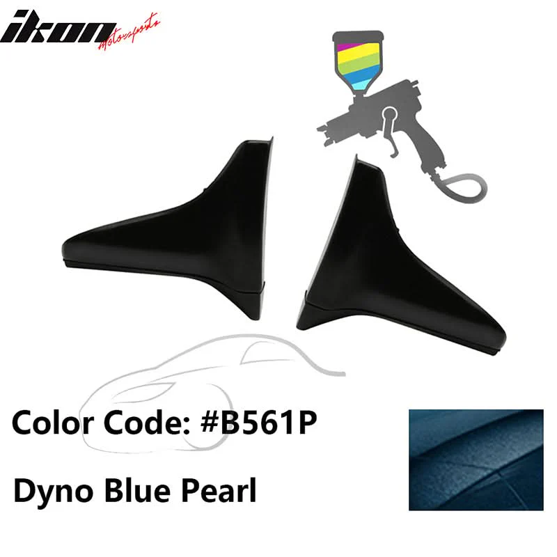 Fits 00-09 Honda S2000 OE Style PU Side Skirt Guard Strakes Cap 4pc - Image 20