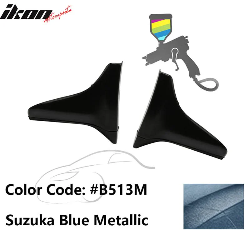 Fits 00-09 Honda S2000 OE Style PU Side Skirt Guard Strakes Cap 4pc - Image 23