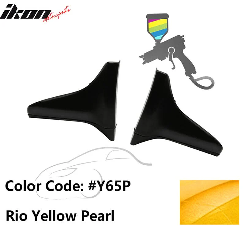 Fits 00-09 Honda S2000 OE Style PU Side Skirt Guard Strakes Cap 4pc - Image 32