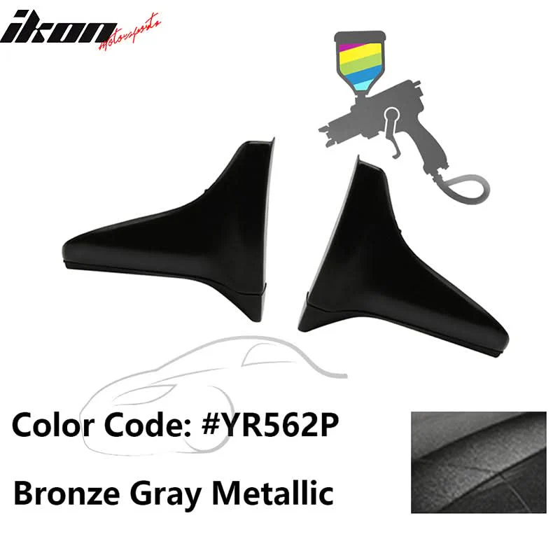 Fits 00-09 Honda S2000 OE Style PU Side Skirt Guard Strakes Cap 4pc - Image 35