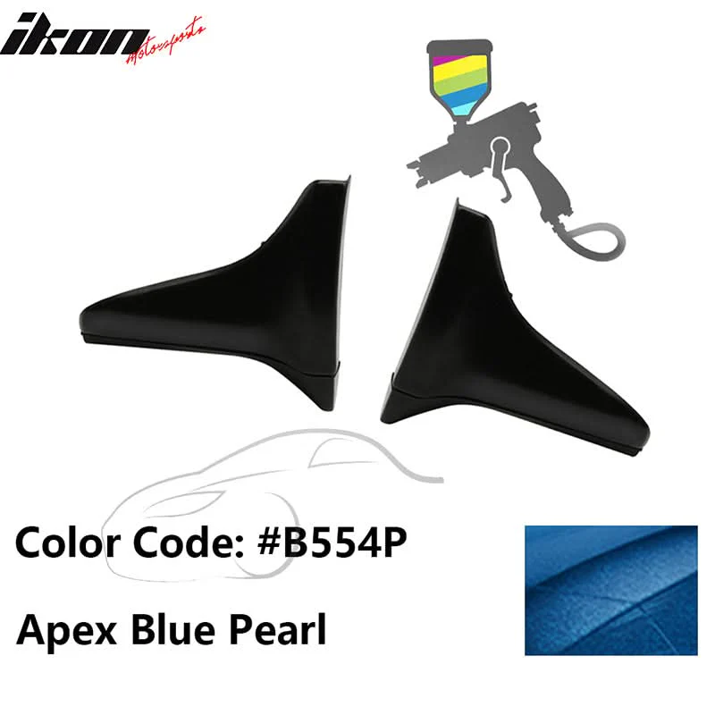 Fits 00-09 Honda S2000 OE Style PU Side Skirt Guard Strakes Cap 4pc - Image 39