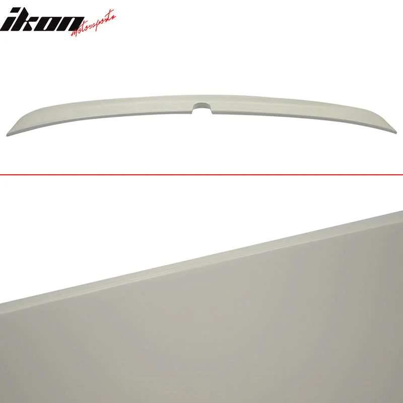 Fits 03-05 Benz W211 Trunk Spoiler & Roof Wing #650 Cirrus White - Image 3