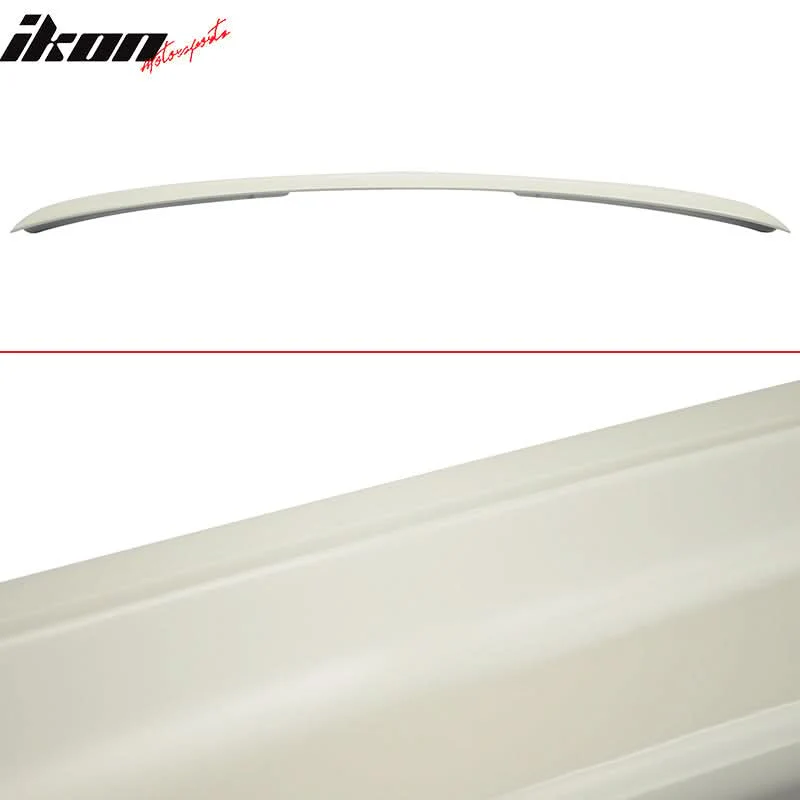 Fits 03-05 Benz W211 Trunk Spoiler & Roof Wing #650 Cirrus White - Image 4