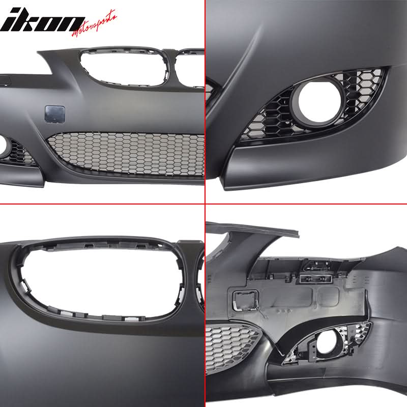 Fits 04-10 E60 E61 5-Series M5 Front Bumper Fog Cover-PP - Image 5