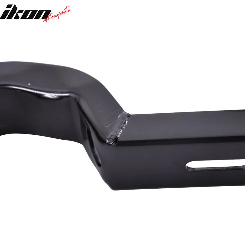 Fits 07-14 GMC Sierra 1500 Double Cab Gray Running Board+Brackets - Image 8
