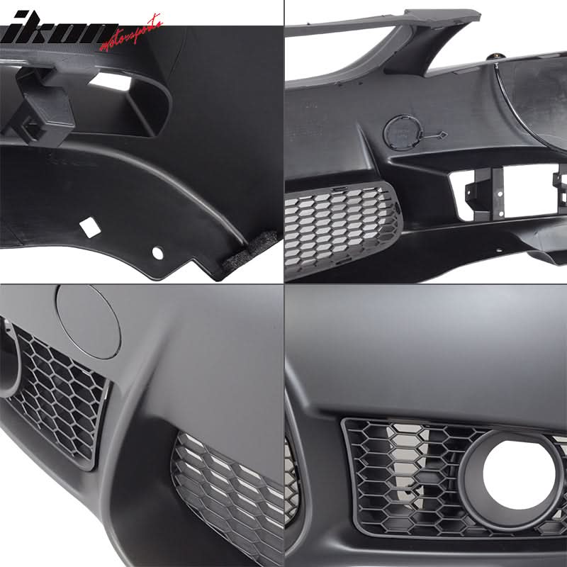 Fits 09-11 E90 3-Series M3 PP Front Bumper + Foglight Fog Lamp - Image 4
