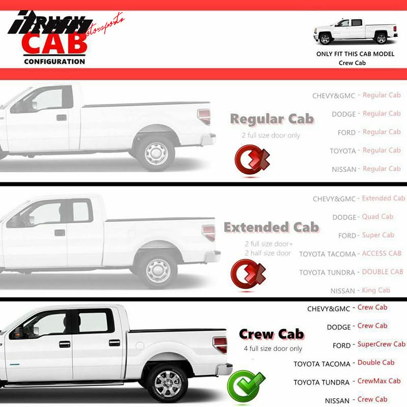 Fits 09-14 Ford F150 Super Crew Cab 5" Side Step Running Boards - Image 6