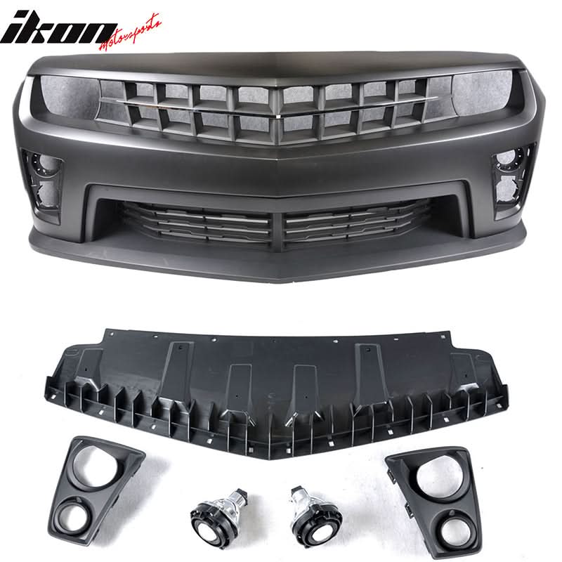 Fits 10-13 Chevrolet Camaro ZL1 Front Bumper PP Polypropylene - Image 2