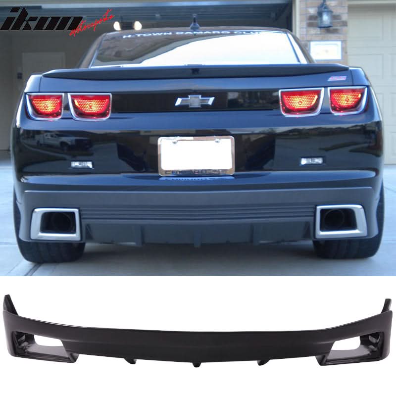 Fits 10-13 Chevy Camaro Ground Effect ZL1 OE Rear Bumper Lip Spoiler - Image 2