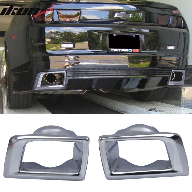 Fits 10-13 Chevy Camaro Ground Effect ZL1 OE Rear Bumper Lip Spoiler - Image 3