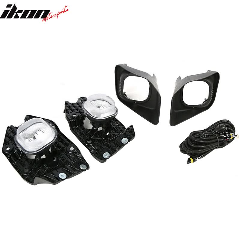 Fits 11-16 Ford F250 F350 F450 Front Bumper Assembly Fog Lights Lamps - Image 3