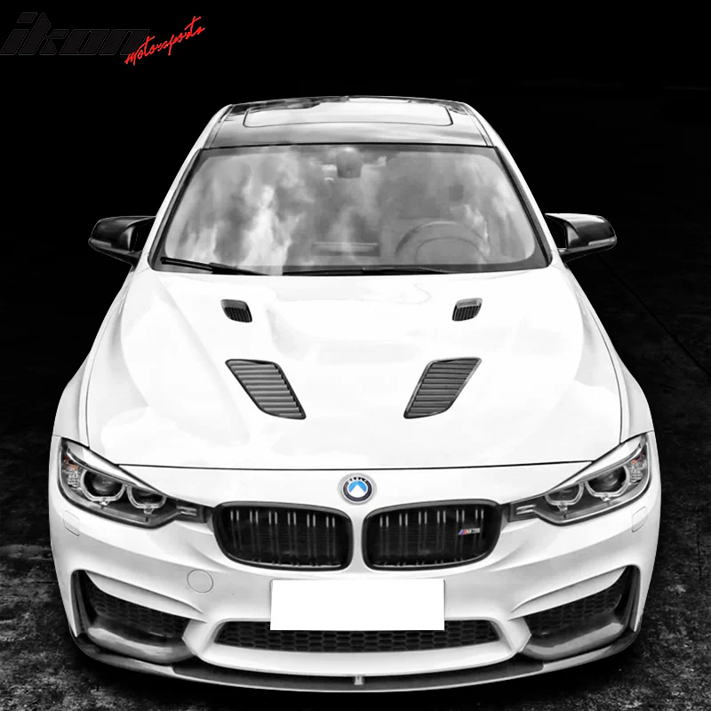 Fits 12-20 BMW F30 F31 F32 F33 F36 GT Type Front Hood Bonnet Vent - Image 2