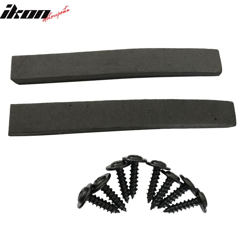 Fits 13 Nissan Altima Carbon Texture Side Skirts Ext Bottom Line Pair - Image 3