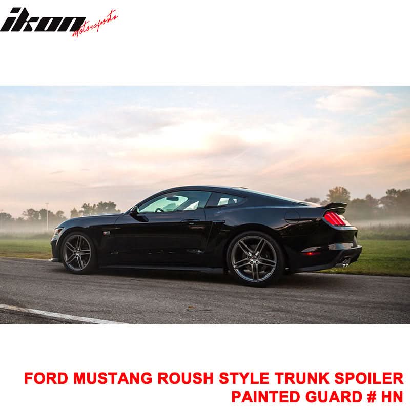 Fits 15-23 Ford Mustang Coupe Rear Spoiler Wing #300-Alpine White III - Image 2