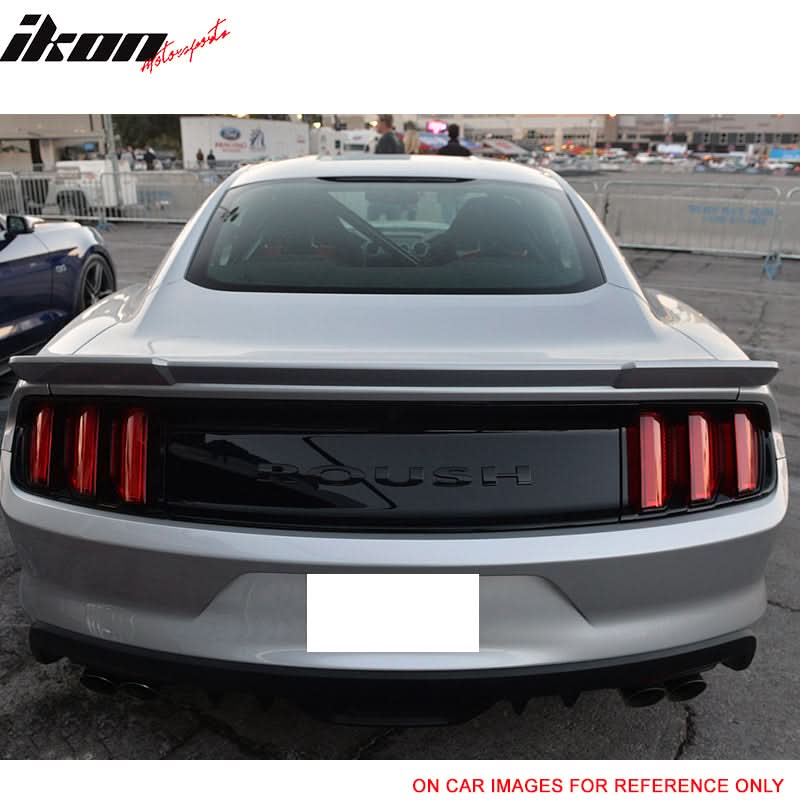 Fits 15-23 Ford Mustang Coupe Rear Spoiler Wing #J7-Magnetic Metallic - Image 2