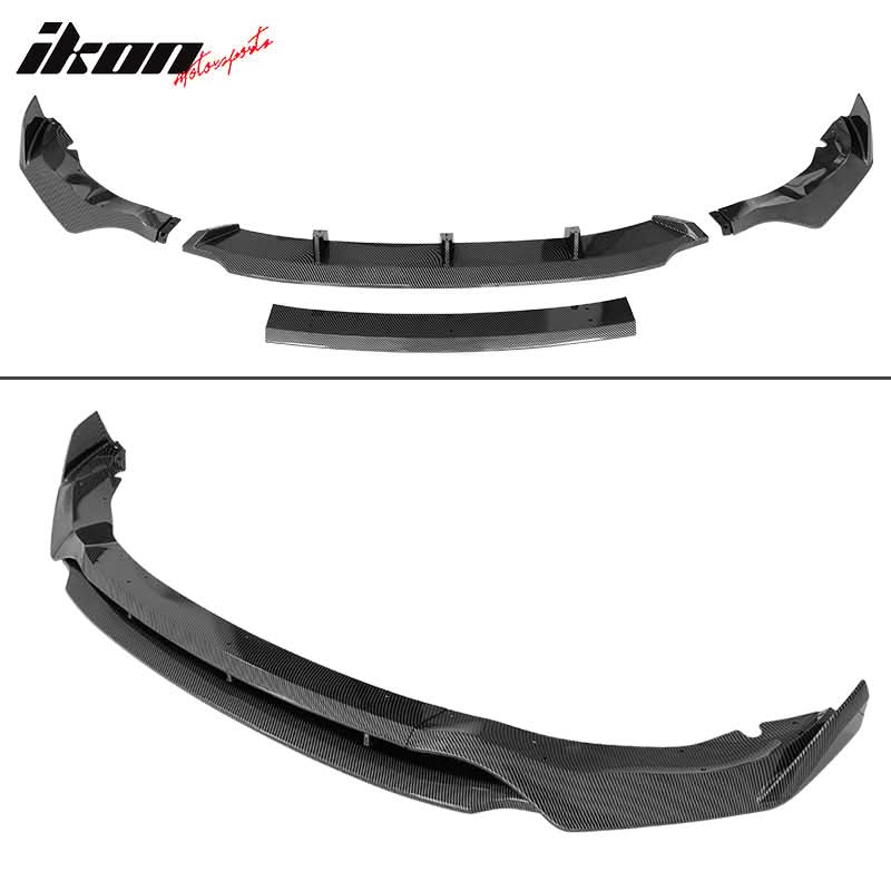 Fits 19-21 BMW  G05 X5 M Sport Front Bumper Lip Spoiler 4pc Gloss - Image 14