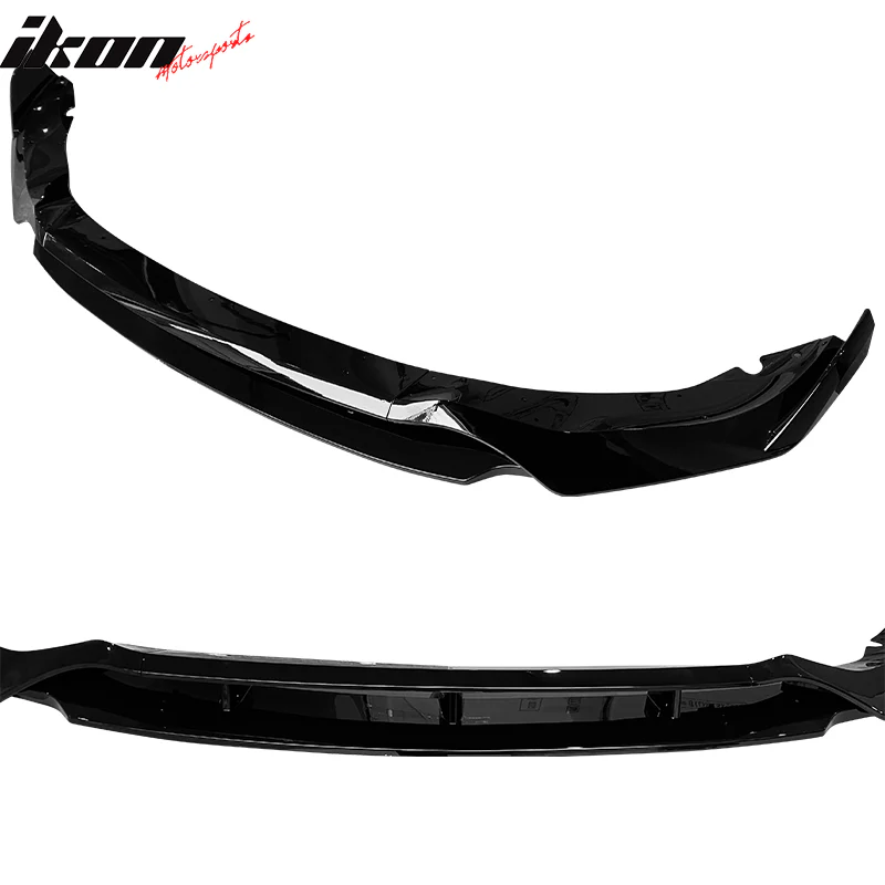 Fits 19-21 BMW  G05 X5 M Sport Front Bumper Lip Spoiler 4pc Gloss - Image 15