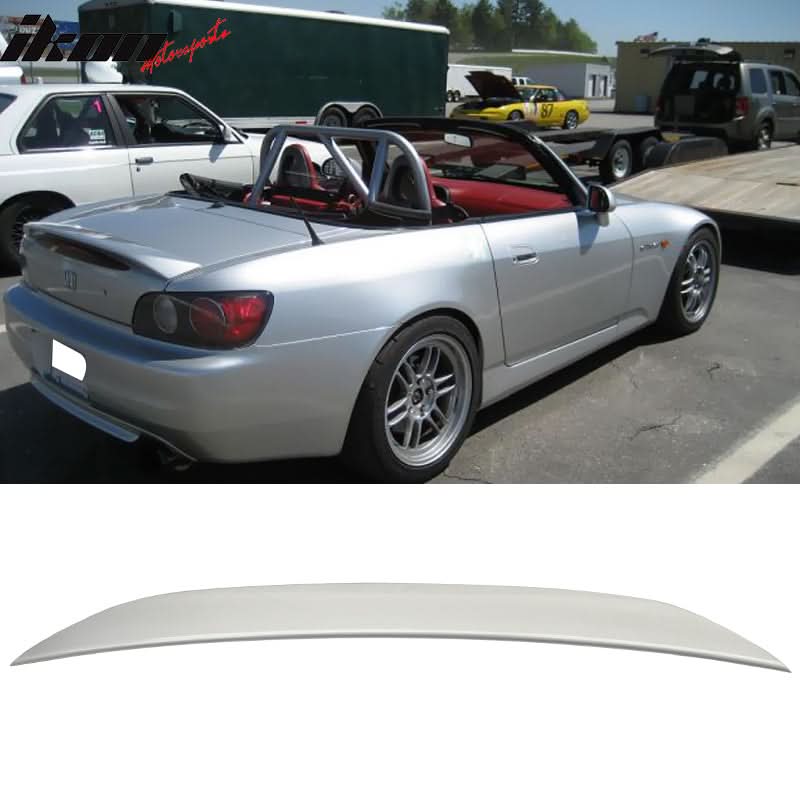 Fits 2006-2009 S2000 AP2 Trunk Spoiler OEM Deep Burgundy Metallic # YR - Image 17