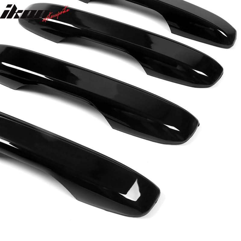 Fits 22-23 Honda Civic 4 Door Gloss Black Look ABS Door Handle Cover - Image 13