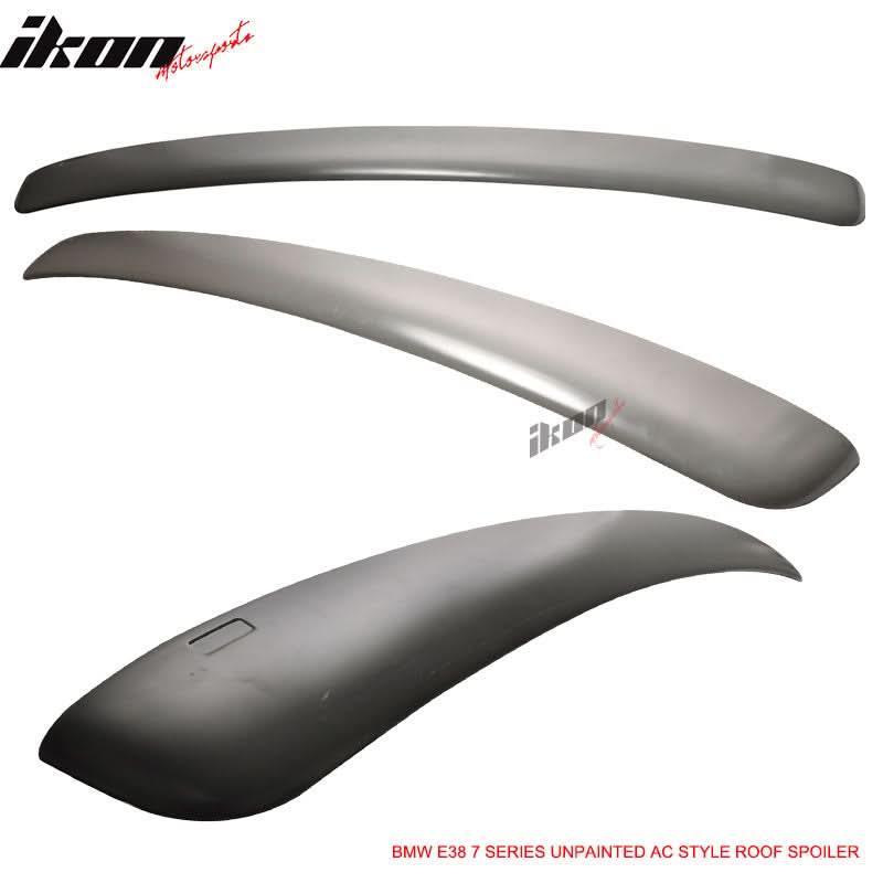 Fits 95-01 BMW E38 7 Series 4Door AC UnRoof Spoiler - ABS - Image 2