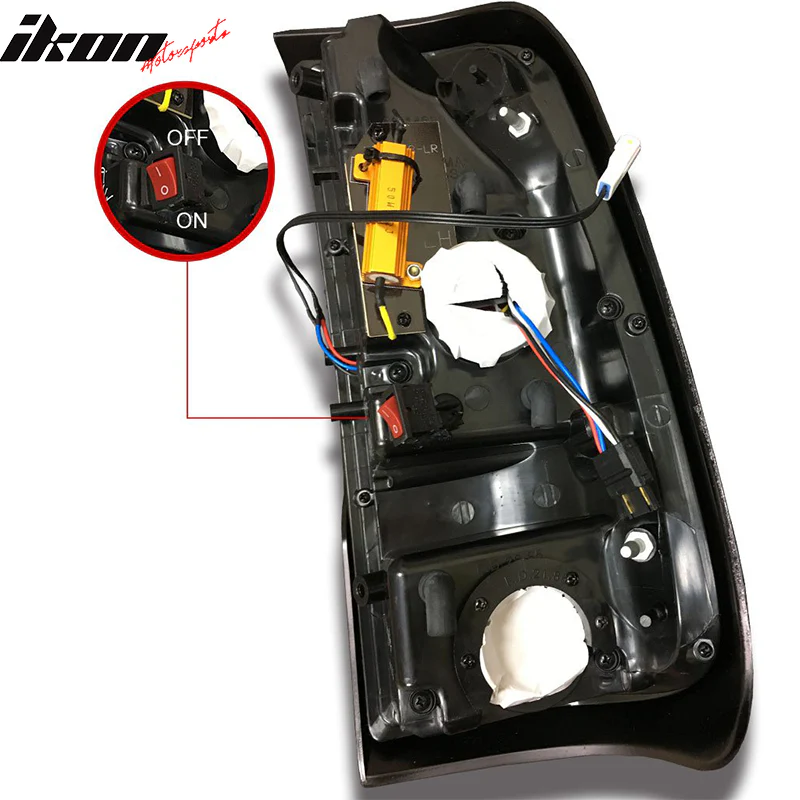 Fits 99-16 Ford F250 F350 F450 F550 Tail Light Smoke Lens Housing - Image 4
