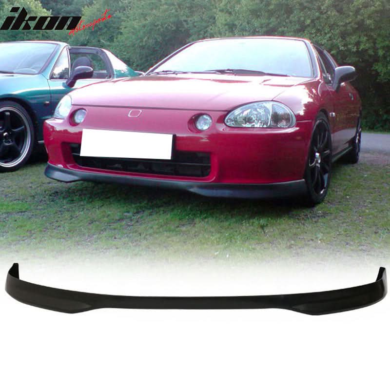 Fits Honda Civic 96-98 T-R PP Front Bumper Lip + Sun Window Visor - Image 2