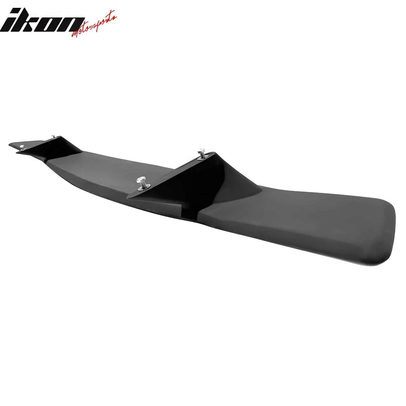 Fits Universal GT Style FRP - Fiberglass Black Rear Trunk Spoiler Wing - Image 4
