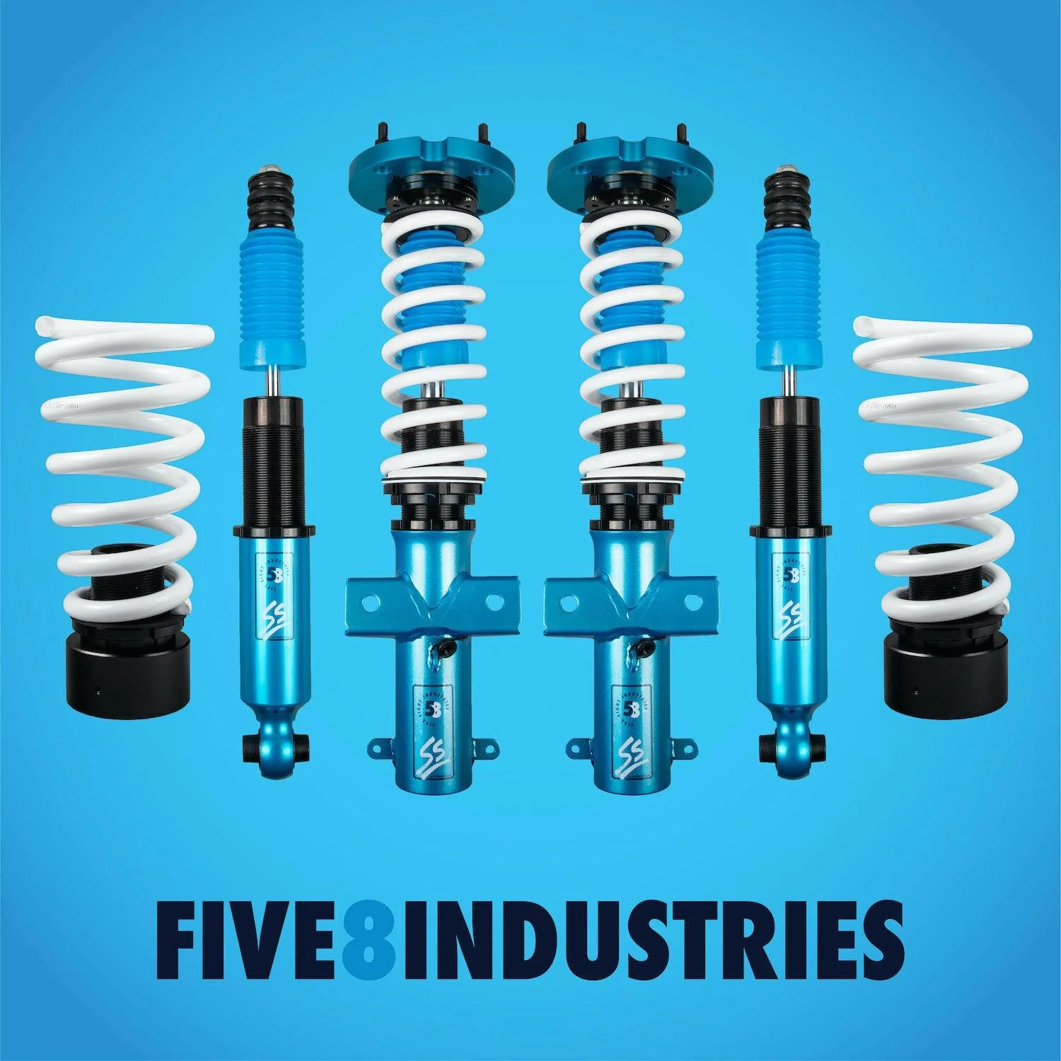 Five8 Industries Coilovers for 2005-2014 Ford Mustang S197 - Image 2