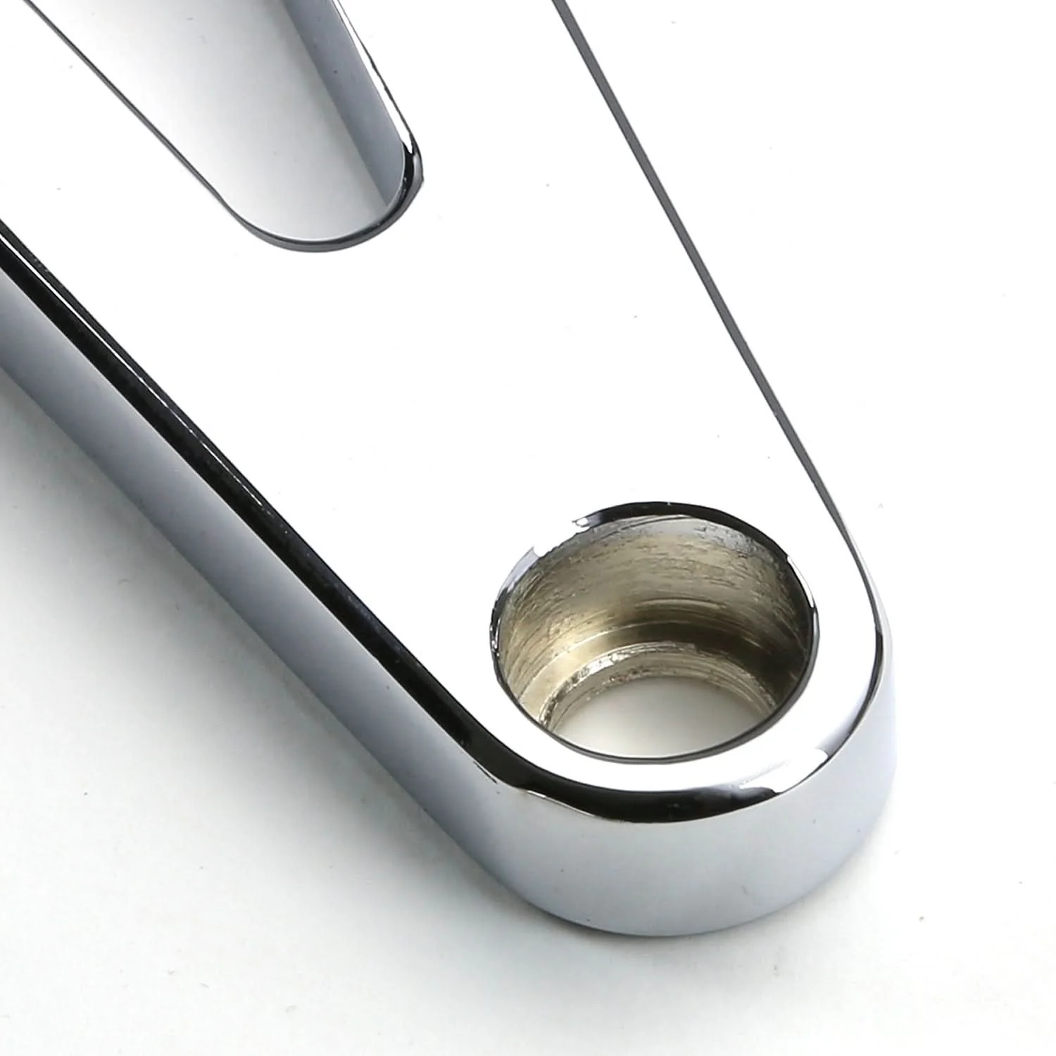 Ford SBF 351W Windsor Chrome Alternator Bracket Set - Image 6