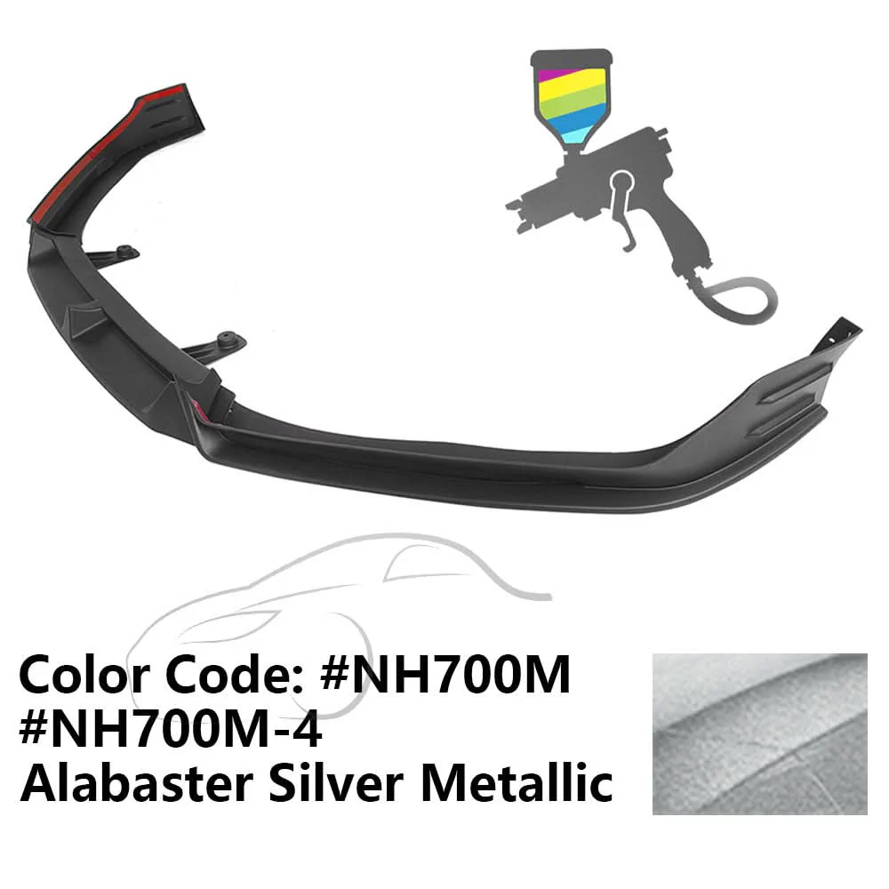 Front Bumper Lip Spoiler for 2021-2022 Honda Accord 3PC - Image 16
