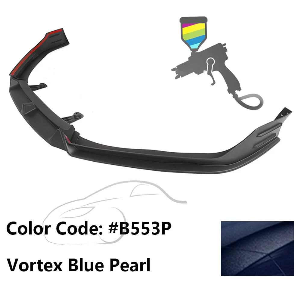 Front Bumper Lip Spoiler for 2021-2022 Honda Accord 3PC - Image 5