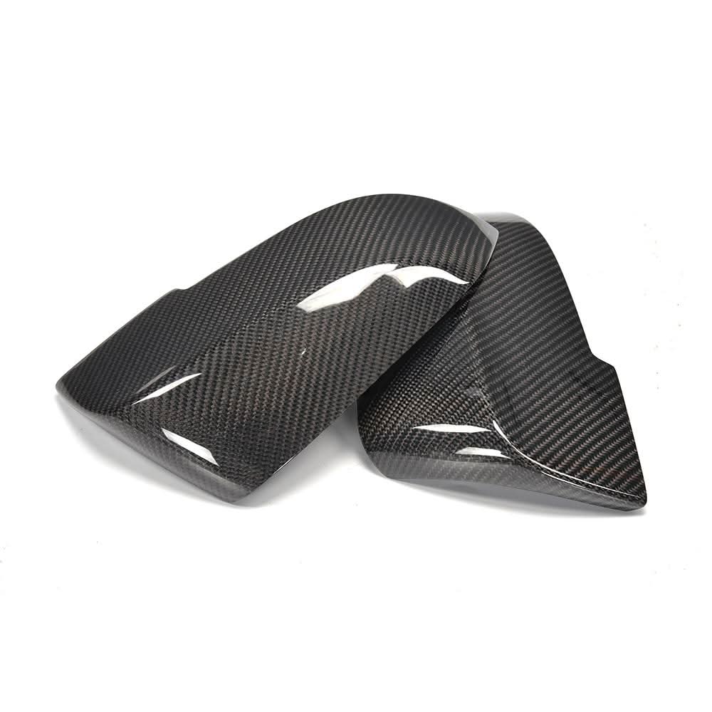 Full Replacement Carbon Fiber Mirror Covers for BMW F10 F11 F18 5 Series (2014–2016) Performance Style - Image 2