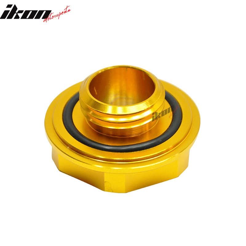 Gold JD Oil Billet Filler Tank Cap Cover Civic EK Fits Acura RSX - Image 5