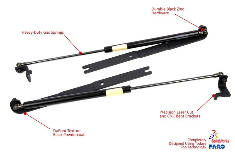 GrimmSpeed 13+ Subaru BRZ / 13+ Scion FR-S Hood Struts - Image 10