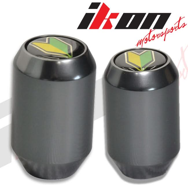 Gunmetal M10X1.5MM Thread MT Manual MUG Gear Shift Knob+BD Badge - Image 2