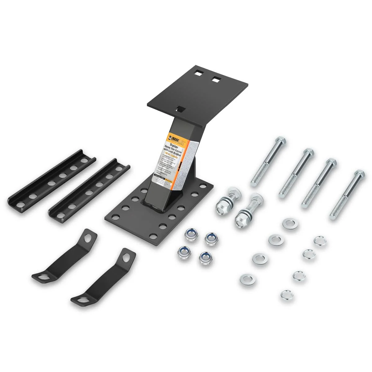 Heavy Duty Trailer Spare Tire Wheel Mount Holder - Image 5