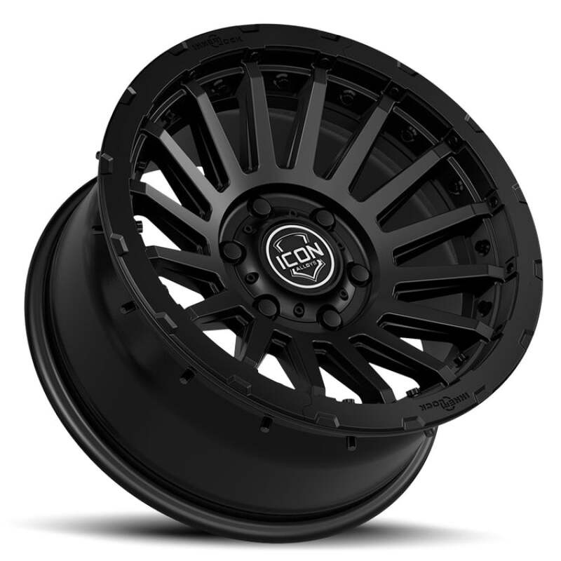 ICON Alloys Recon Pro Satin Black - 18x9 / 6x5.5 / 0mm / 5in BS - Image 4
