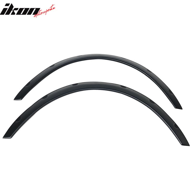 Ikon V2 Universal 50mm Wide PU Fender Flares 4 Pieces Set - Image 6