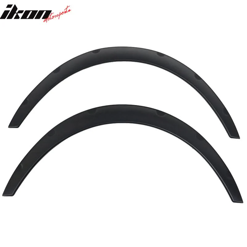 Ikon V2 Universal 50mm Wide PU Fender Flares 4 Pieces Set - Image 8