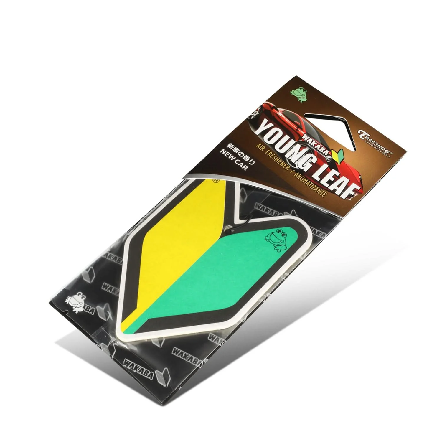 JDM New Driver Young Leaf Paper Hanging Air Freshener - Image 3