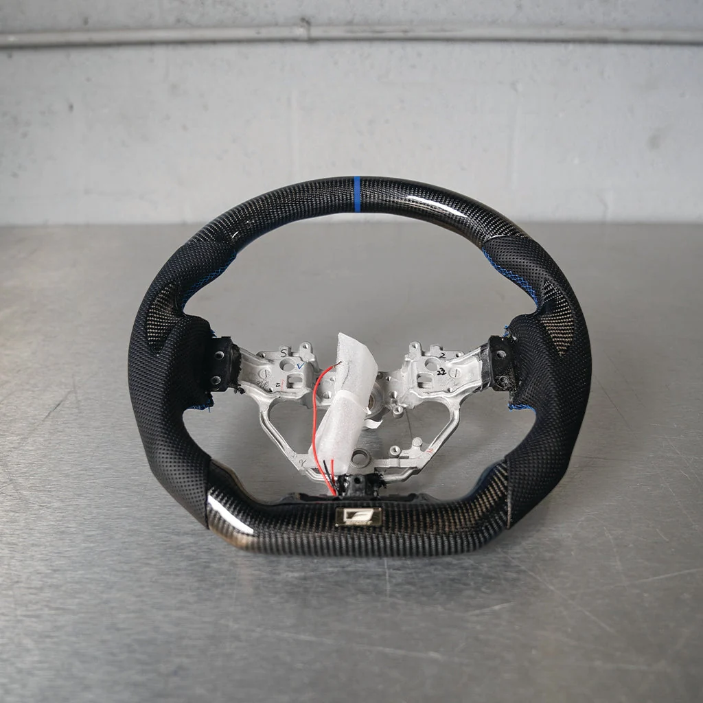 NIA Lexus Carbon Fiber Steering Wheel With Inserts for RC-F (2015-2019) - Image 3