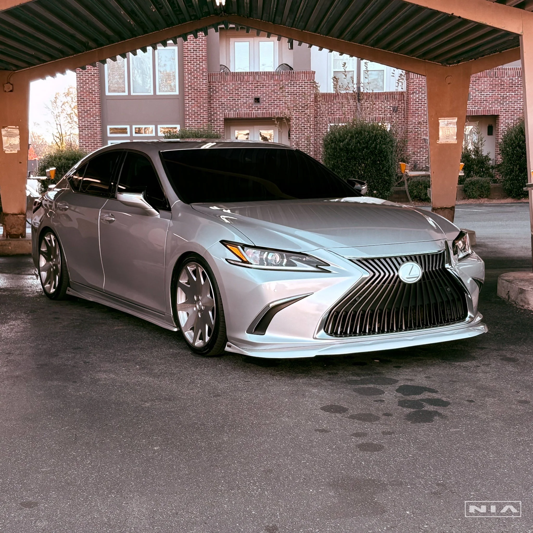 Lexus ES Base Model, F-Sport NIA Side Skirts Lip bodykit 2019-2025 in ABS - Image 16