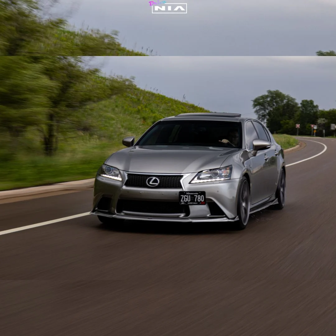 Lexus GS F-Sport NIA Front Splitter 2012-2015 in ABS
