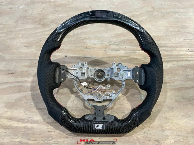 NIA Lexus IS 2014-2016 Carbon Fiber Steering Wheel - Image 2