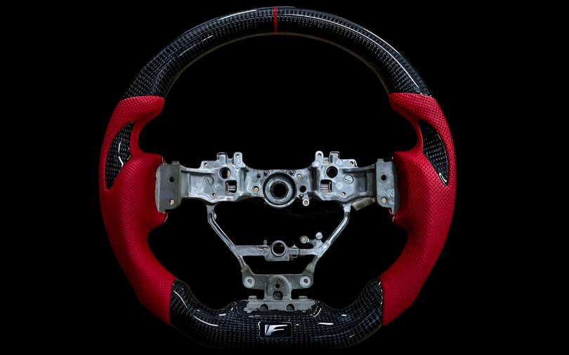NIA Lexus IS 2017-2020 Carbon Fiber Steering Wheel With Inserts - Image 2