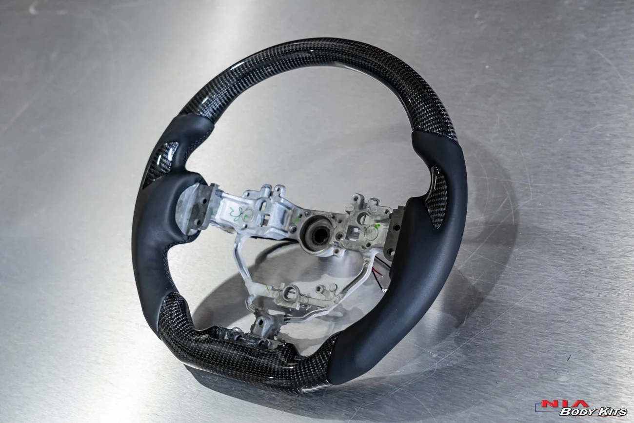 NIA Lexus IS 2017-2020 Carbon Fiber Steering Wheel With Inserts - Image 5