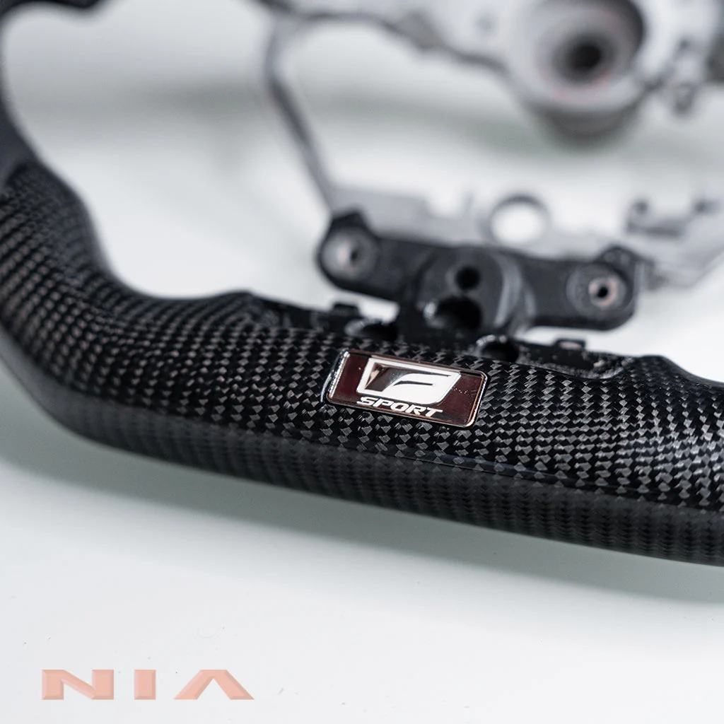 NIA Lexus IS 2021-2024 Carbon Fiber Steering Wheel - Image 11