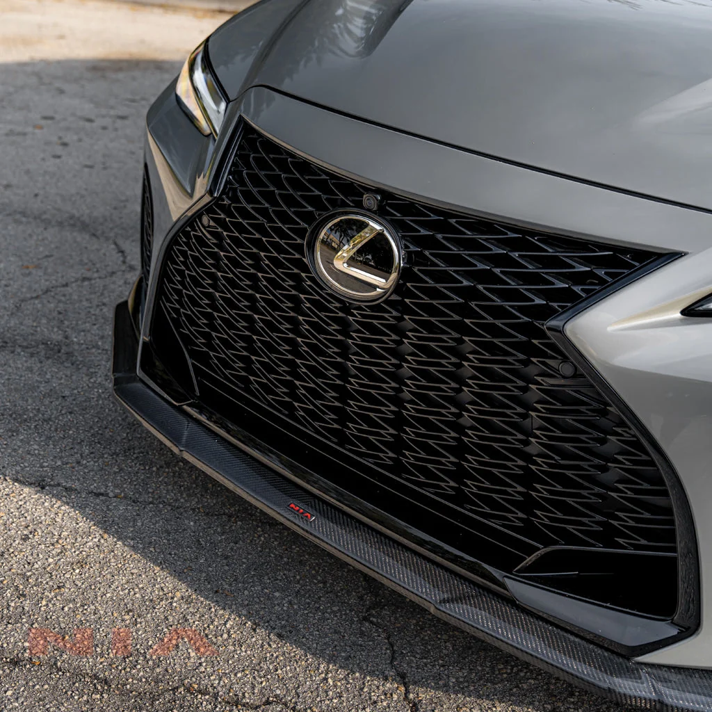 Lexus IS 500 NIA Front Splitter Bodykit 2022-2025 in ABS or Carbon Fiber - Image 14